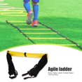 thumbnail image 4 of Escalera de agilidad multifunción para fútbol escalones de entrenamiento de velocidad Ehuebsd con correa de nailon varios colores gran oferta, 4 of 8
