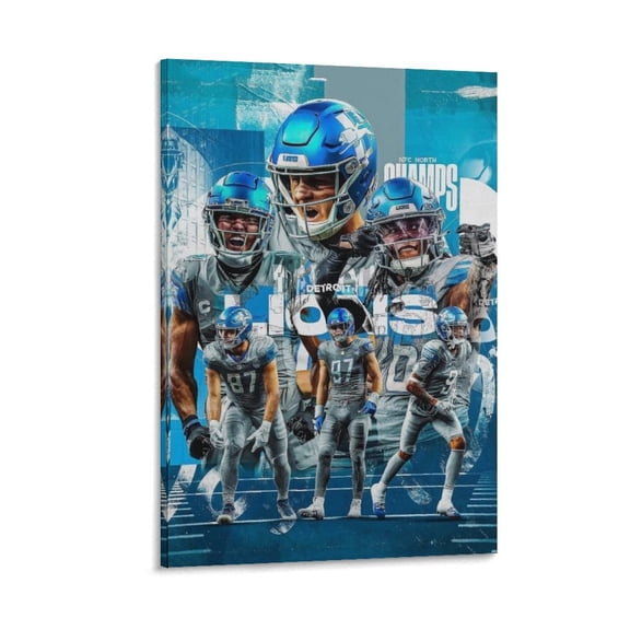 Sam LaPorta Canvas Poster Picture Print Wall Art Poster Painting Canvas Posters Artworks Gift Room Aesthetic 12x18inch(30x45cm)