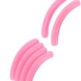 thumbnail image 4 of 6 Pcs Pink Elastic Rubber Makeup Refill Eyelash Curler Pad for Lady, 4 of 6