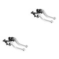 thumbnail image 3 of Baohd 1/2/3/5 Motorcycle Handle Braking Brake Strong Stability And Of Motorcycles silver 2PCS, 3 of 6