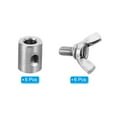 thumbnail image 3 of Unique Bargains 304 Stainless Steel 6mm Hole Wire Rope Clips, 6Pcs Wire Rope Clamp Fasteners Screws, Silver, 3 of 7