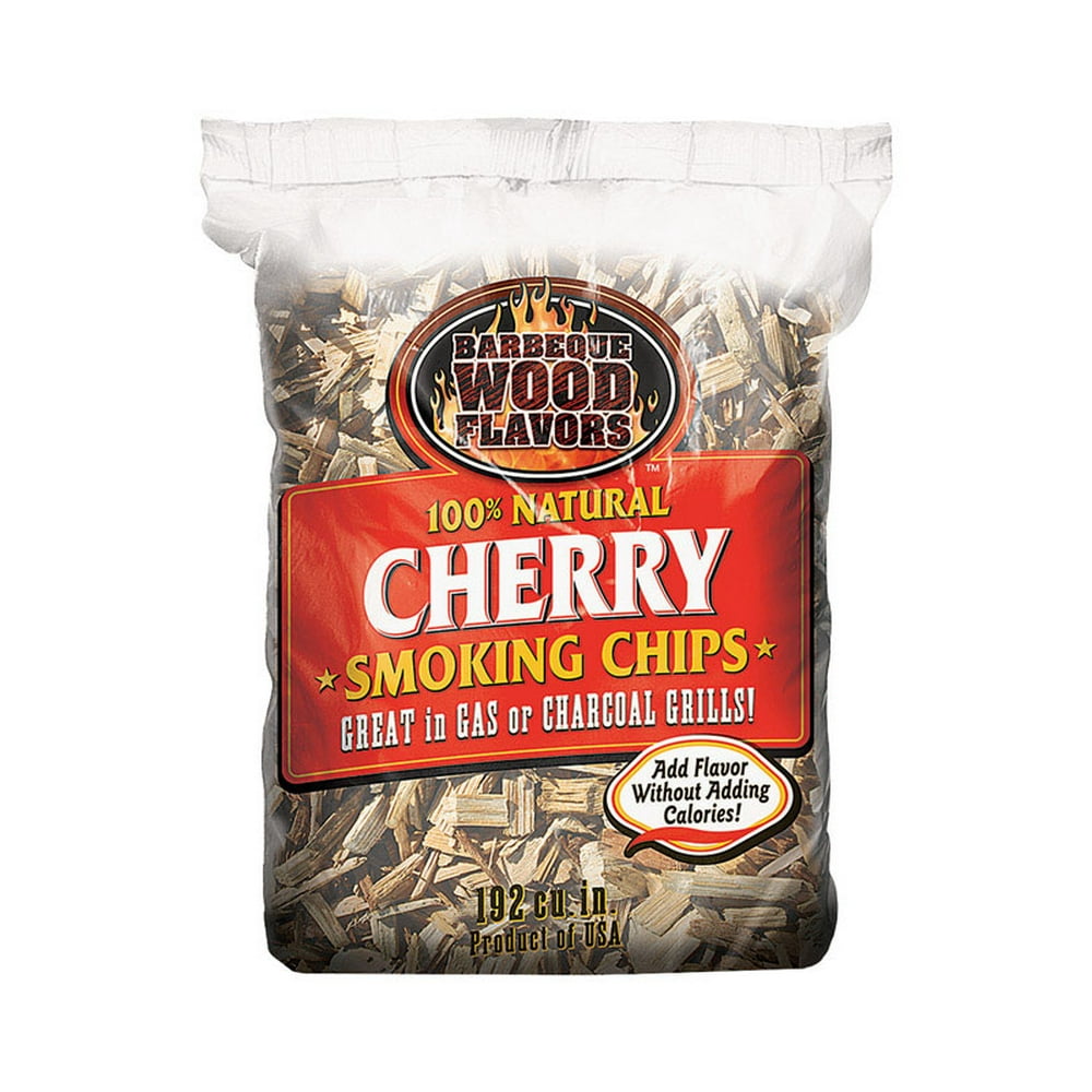 Barbeque Wood Flavors Cherry Wood Smoking Chips 192 cu. in. Walmart