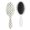 Emperor Pe, variant on Emperor Penguin Print Hair Brush - Gentle Detangling Paddle Brush with Round-Tip Bristles for All Hair Types, Cute Snowflake Winter Animal Design