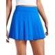 thumbnail image 1 of Falda CRZ YOGA de Tenis y Golf Plisada de Cintura Alta Azul, 1 of 5