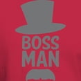 thumbnail image 3 of CafePress - Boss Man Dark T Shirt - Men's Classic Graphic Cotton T-Shirt, 3 of 4