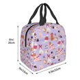 thumbnail image 3 of Balery Fashionable Cats Bolsa de Almuerzo Aislada – Caja de Almuerzo con Papel de Aluminio Grueso, Mantiene la Comida Fresca por 4 Horas, 3 of 8