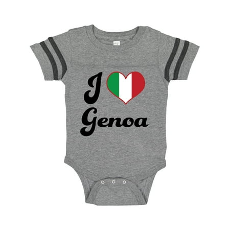 

Inktastic Genoa Italy Vacation Gift Baby Boy or Baby Girl Bodysuit