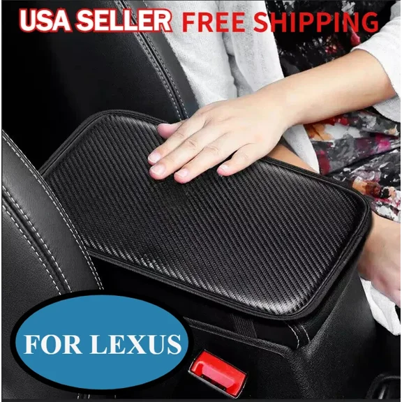 Car Armrest Cushion Cover Center Console Box Pad Protector Accessories For Lexus