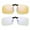 Yellow+Clear, variant on TOP-MAX Anti Blue Light Glasses Clip, Flip-up Computer Glasses, Clip On Lens, Protection Eyes (2pcs, Yellow+Clear)