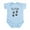 Sky Blue, variant on CafePress - My Siblings Have Tails Body Suit - Baby Light Bodysuit, Size Newborn - 24 Months