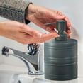 thumbnail image 3 of nu steel Bogart Metal Tall Soap Pump, Liquid Soap Dispenser Holds 8 Ozfor Bathroom, Kitchen Sink, Vanity, Oil Rubbed Bronze, 3 of 6