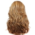 thumbnail image 6 of Mishuowoti wigs human hair glueless wigs human hair pre plucked pre cut wig for women Women's Heat Hair Blonde Long Curly Full Wig Brown One Size, 6 of 6