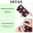thumbnail image 6 of Red and Black Checkered Christmas Snowflake Pattern Dish Drying Mat for Kitchen 1 Pack, Ultra Absorbent Microfiber Dishes Drainer Mats,16x18in(41x46cm), 6 of 6