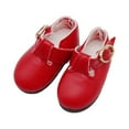 thumbnail image 2 of Chaussures Délicates pour Poupée Bébé, Sandales de Poupée Fille à Bride en T avec Boucle, Mode, pour Enfants, 2 of 8