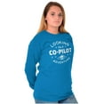 thumbnail image 3 of Alien Believer UFO Hunter Copilot Long Sleeve TShirt Men Women Brisco Brands 2X, 3 of 6