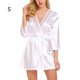 thumbnail image 1 of Camisón sexy para mujer, camisón de encaje, color sólido, albornoz de longitud media, ropa de dormir kenally AP001711-06, 1 of 7