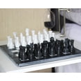 thumbnail image 4 of Marble Chess Sets Handmade Black and White Chess Boards 15 x 15 Inch Black Board, 4 of 10