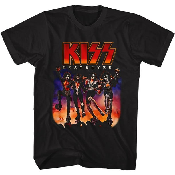 American Classics KISS Destroyer Licensed Adult TShirt Walmart