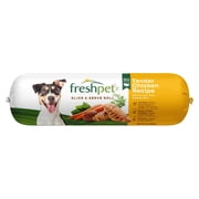Freshpet Fresh Dog Food, Tender Chicken Recipe, Slice & Serve Roll, 1.5 lb.