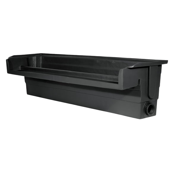 EasyPro Pond Products CF48E Eco-Series 48 Waterfall Spillway is Ideal for Just-A-Falls Water Features. Connect Liner without Tools. 2-2 Installed Spinweld Inlets. Up to 6400 to 12000 GPH Flow