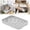 D, variant on Rabbit Litter Box with Grid Platform Sturdy Potty Trainer for Small Animals Leak-Proof Hygiene Tray for Rabbits Guinea Pigs Ferrets and Hamsters Cage and Indoor Use