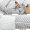 thumbnail image 3 of Delicate Laundry Bag, Mesh Lingerie Laundry Bag, Large Laundry Wash Bags for Travel, Heavy Duty, Washing Machine,4 Pcs, 3 of 5