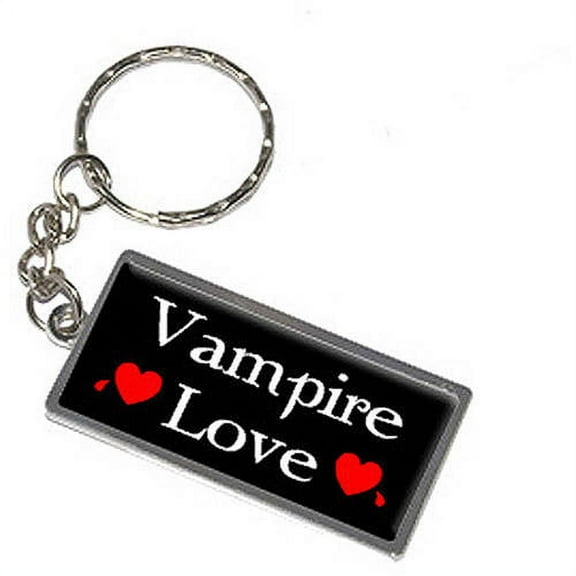 Vampire Love Keychain Key Chain Ring