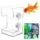 thumbnail image 5 of Anillo de alimentación para peces de acuario | Alimentador circular flotante con ventosas: la bandeja de alimentos suspendida reduce el desperdicio y mantiene el agua limpia | Material transparente, 5 of 9