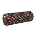 thumbnail image 1 of Disketp Traditional Floral Polish Estuche Organizador de Lápices de Cuero, Estuche de Oficina con Cremallera para Bolígrafo y Lápiz, 1 of 6