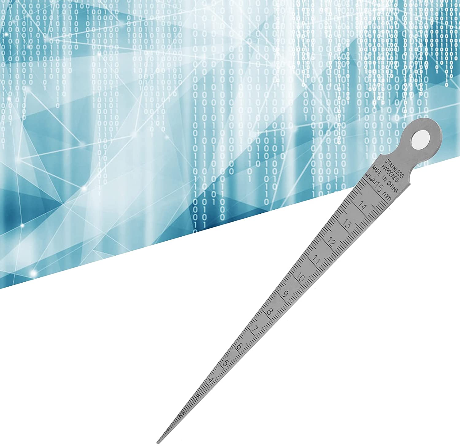 Wedge Feeler Gauge 0.1Cm Accuracy Good Hand Wedge Feeler Gauge Rust