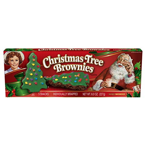 Little Debbie Christmas Tree Brownies Pack of 8