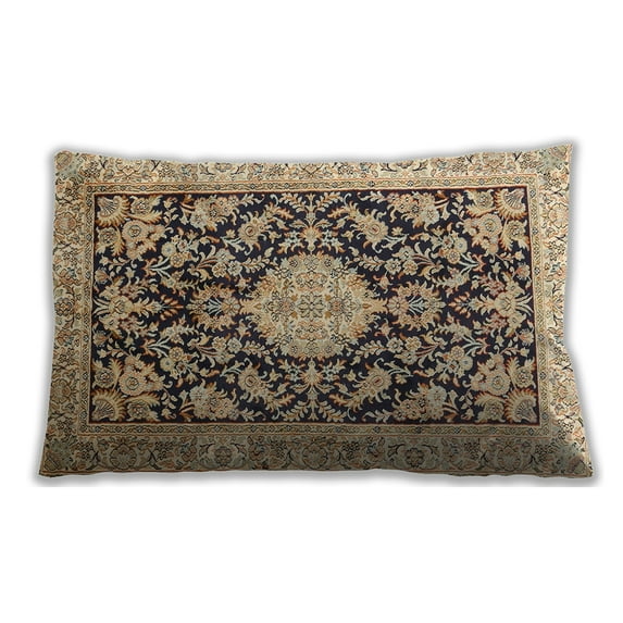 Ahgly Company Outdoor Rectangular Traditional Lumbar Throw Pillow, 13 inch by 19 inch