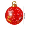 thumbnail image 3 of Bola de Papá Noel de 60 cm Bola de muñeco de nieve grande Regalos versátiles para niños (C), 3 of 7
