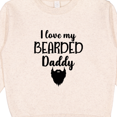 thumbnail image 3 of Inktastic I Love My Bearded Daddy Toddler Sweatshirt, 3 of 4