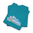 thumbnail image 3 of Chrome Cap Logo World Industries 2000s Skateboard Vintage Classic TShirt Print - Tropical Blue / L, 3 of 5