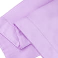 thumbnail image 5 of REGALWOVEN Satin Pillow Shams with Envelope Closure Soft and Smooth Set of 2, Purple Queen(20"x30"), 5 of 6