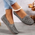 thumbnail image 4 of CHICVOMEY Loafers for Women Business Casual Slip On Shoes Loafers Lightweight Memory Foam Comfort with Anti-Slip Sole Women Flats for Office Walking & Daily Wear, 4 of 6