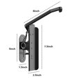 thumbnail image 4 of WiwiIron Swivel Bike Wall Rack, Vertical Bicycle Wall Mount for Garage, Indoor Bike Rack Hook, Hanging Bike Storage Garage, 4 Pack, 4 of 4