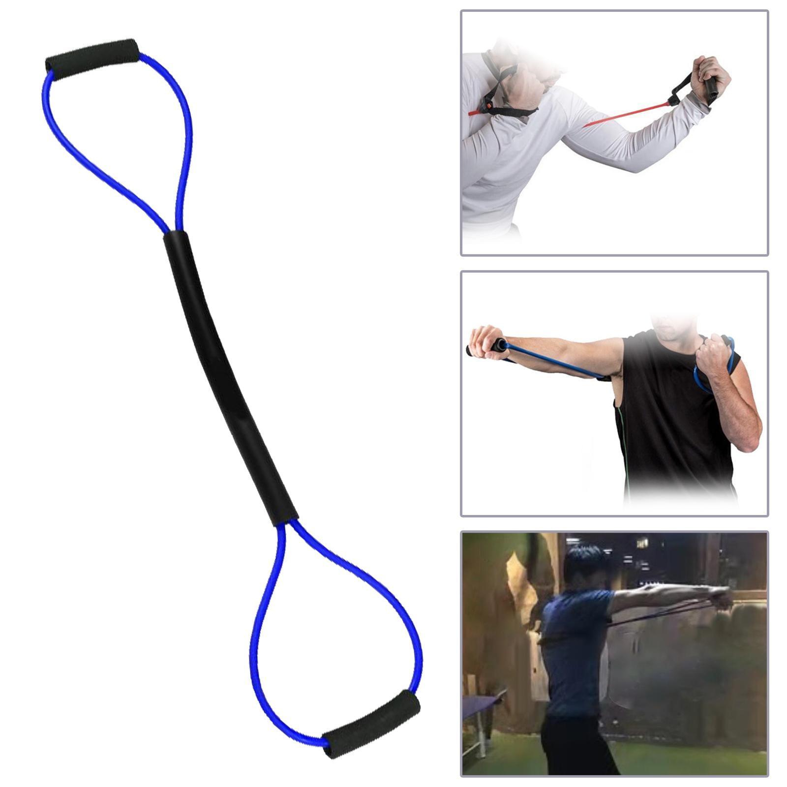 2 Piece Resistance Band Shadow Boxing Gym Pull Rope Indoor Home , StyleG, Multiple sizes