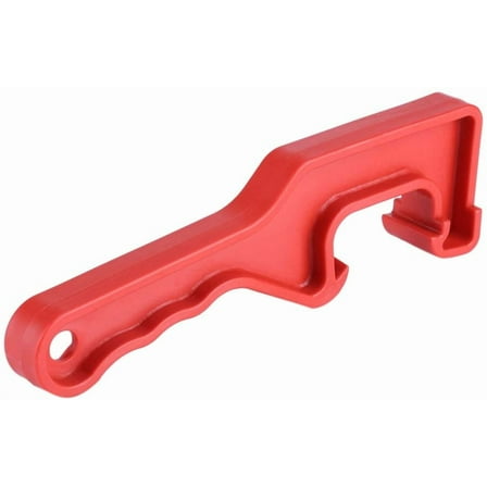 Opener,Plastic Pail Opener,5 Gallon Bucket Opener,5 Gallon Bucket Lid Opener,Bucket Opener 5 Gallon Plastic Bucket Pail Paint Can Lid Opener Opening Tool For Home Office Garage Red (Red)