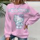 thumbnail image 1 of Sudadera estampada Hello Kitty para mujer MXHT sudadera Con CAPUCHA navideña ropa Y2K suéter informal Cuello redondo, 1 of 1