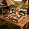 thumbnail image 5 of Silicone Baking Mat Convertible Oven Liner with Snap Corner Non‑Stick Reusable Baking Tray for Cookies Macarons Bread Pizza Home Baking Grey 11.81x15.75x0.02Inch, 5 of 6