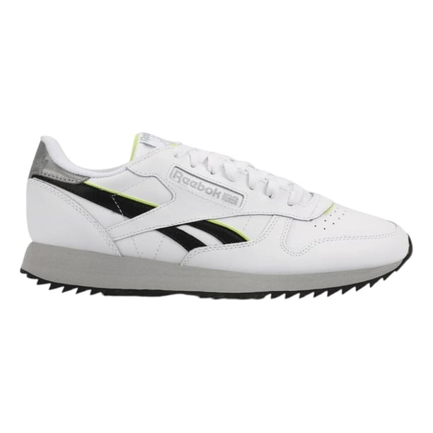 Tenis Reebok Hombre Classic Leather Blanco Ripple Casual blanco 6,5 MX