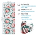 thumbnail image 2 of Pioneer Flower Floral Print Pattern Hot Yoga Mat Towel Non Slip for Hot Yoga - Quick-Drying Yoga Mat Cover with 4 Corner Pockets with Travel Bag - Hot Yoga Towel Non Slip 70"x26", 2 of 6