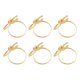 thumbnail image 3 of Juego de 6 Anillos Servilletas Mariposa, Soporte Servilleta para la DecoracióN Mesa ReunióN Familiar Navidad Boda., 3 of 5