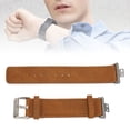 thumbnail image 4 of Watch Wristbands, Stylish Perfect Fit Soft Leather Band Flexble Waterproof  For  Watch FIT Brown, 4 of 8
