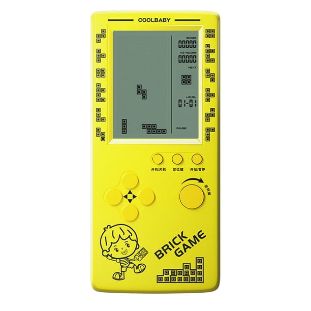 Consola de juegos RS-100 Tetris, juego de bloques clásico, juegos de romp yeacher estándar