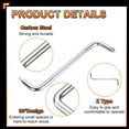 thumbnail image 4 of Uxcell Offset Screwdriver PH2/SL6 Phillips Slotted Head Right Angle 90 Degree Screw Driver Double Ended Z-type Hand Tool for Home Appliance Repair, 4 of 7