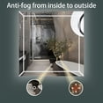 thumbnail image 4 of Sinber Wall Mounted Makeup LED Bathroom Vanity Mirror with Lights Backlit and Anti-Fog (30 x 30), 4 of 13