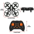 thumbnail image 3 of YouLoveIt Mini Drone for Kids, Radio Control Quadcopter 2.4G RC Quadcopter Portable Mini Toy Drone Easy to Fly Drone with 3D Flip Headless Mode, 3 of 9